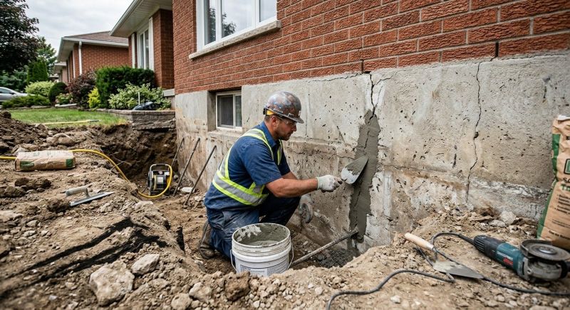 Basement Foundation Repair in Allendale, MI