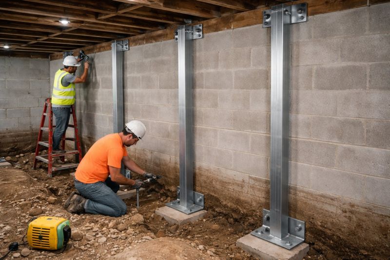 Basement Stabilization in Holland, MI