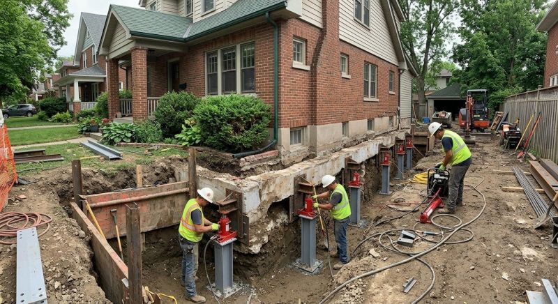 Basement Underpinning in Holland, MI