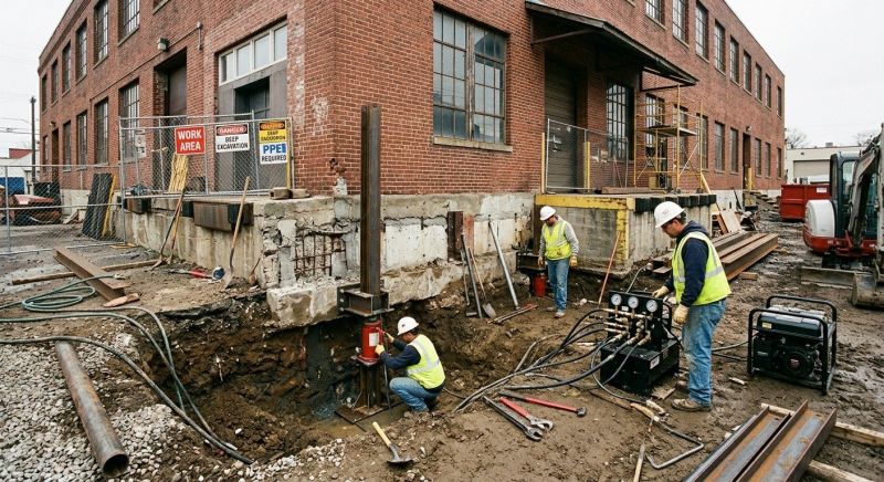 Building Foundation Repair in Allegan County, MI