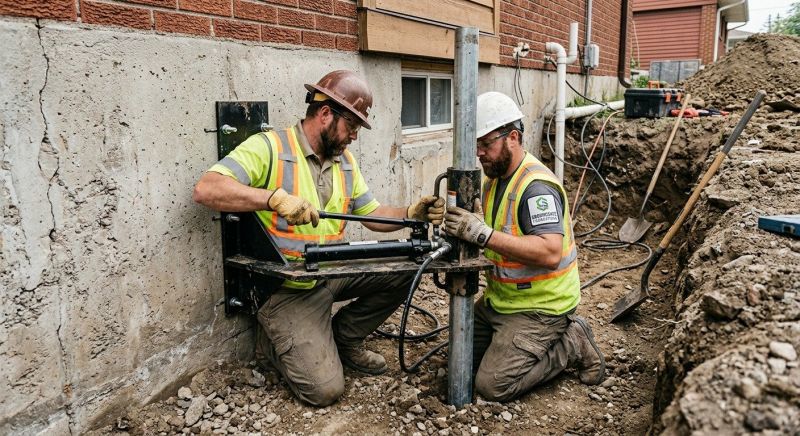Concrete Foundation Leveling in Hopkins, MI
