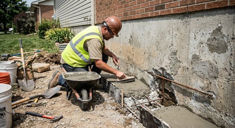 Concrete Foundation Repair in Allendale, MI