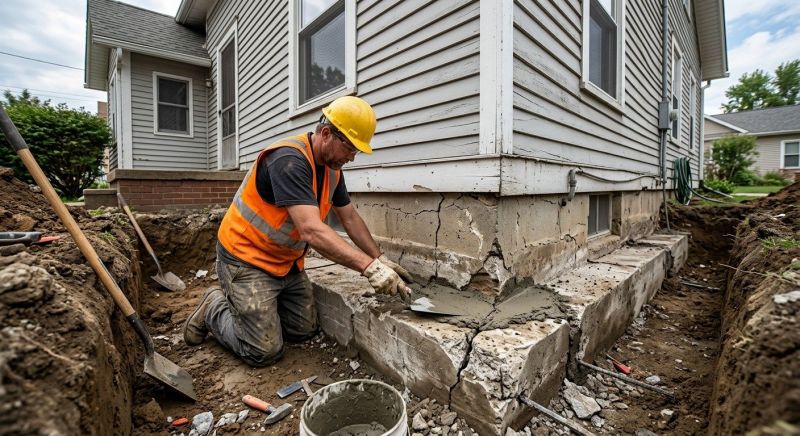 Concrete Foundation Repair in Allendale, MI