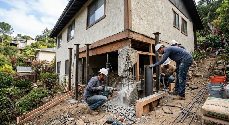 Concrete Foundation Repair in Zeeland, MI