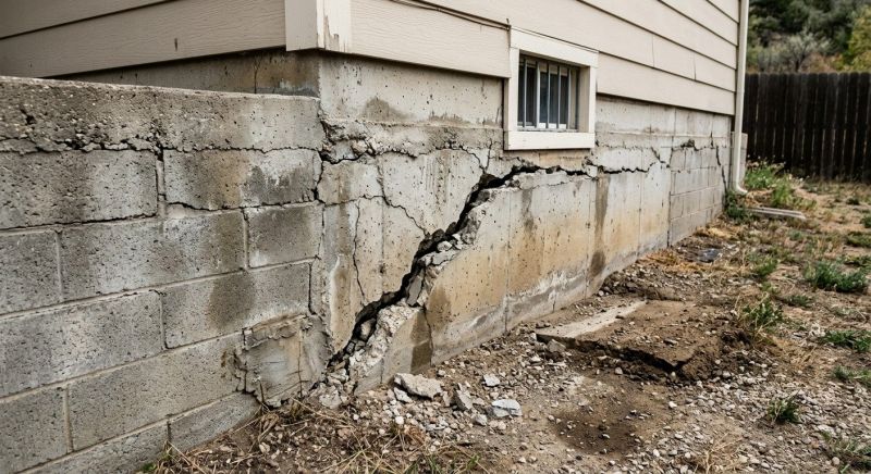 Cracked Foundation Repair in Grand Haven, MI