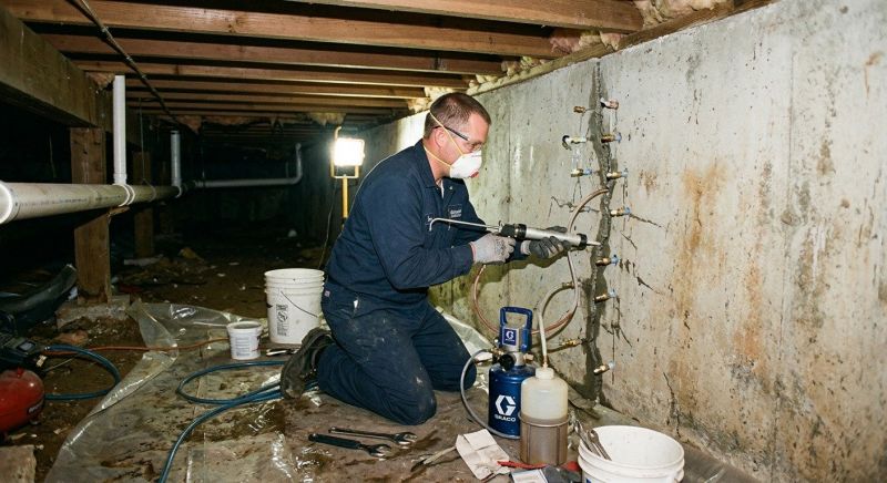 Crawlspace Foundation Repair in Allegan County, MI