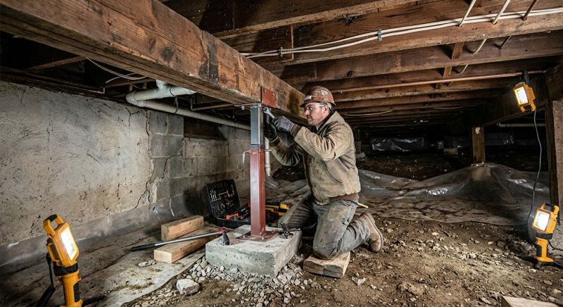 Crawlspace Foundation Repair in Grand Rapids, MI
