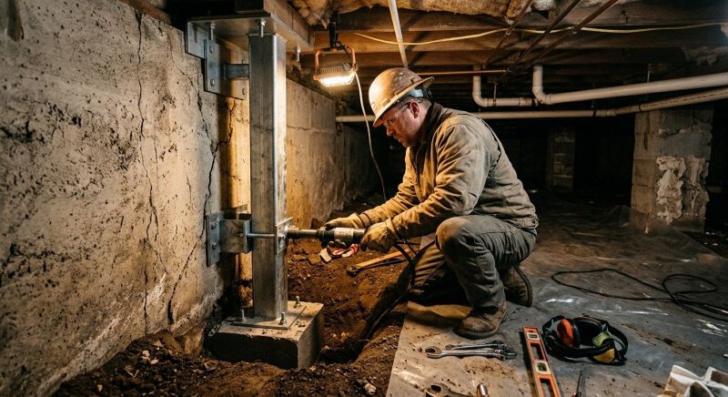 Crawlspace Foundation Repair in Jenison, MI