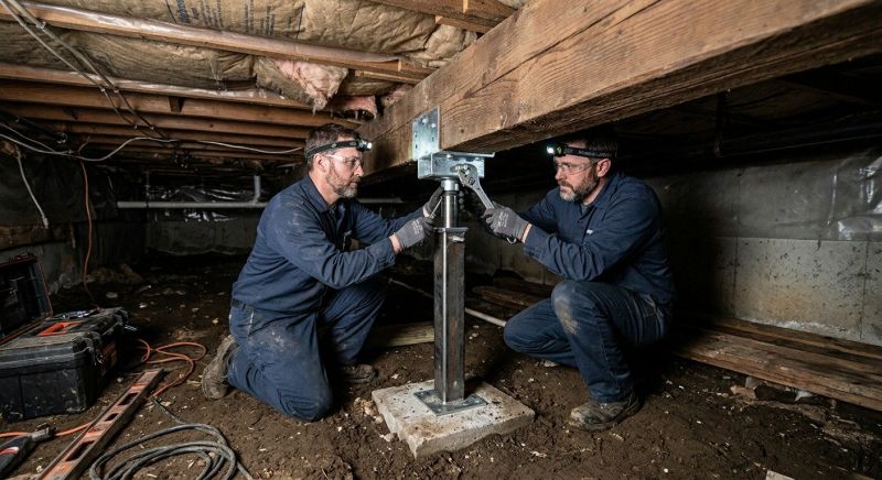 Crawlspace Foundation Repair in Ottawa County, MI