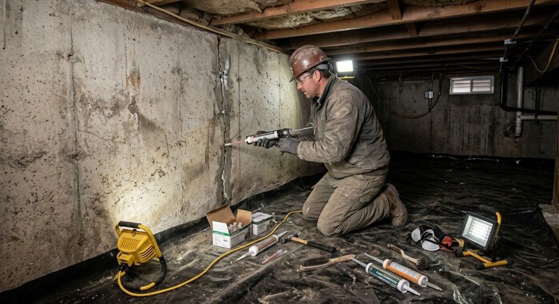 Crawlspace Foundation Repair in Pullman, MI
