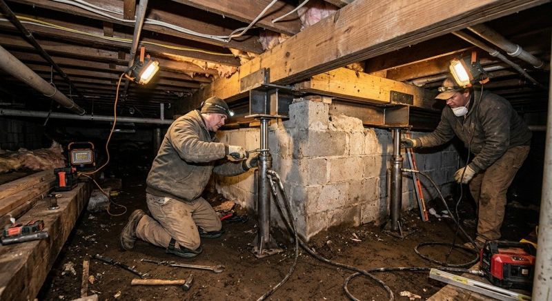 Crawlspace Repair in Holland, MI