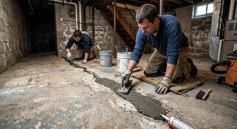 Crawlspace Structural Repair in Holland, MI