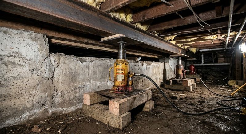 Foundation Jacking in Fennville, MI