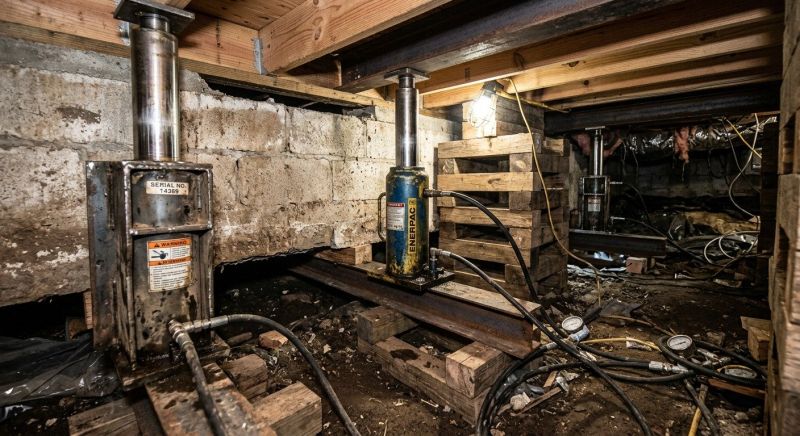 Foundation Jacking in Grand Haven, MI