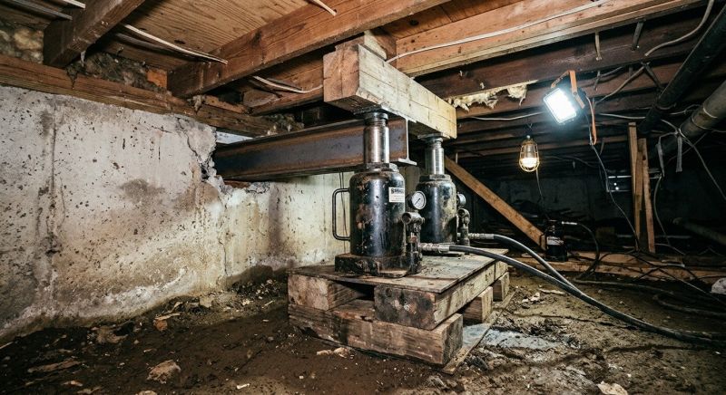 Foundation Jacking in Grand Rapids, MI