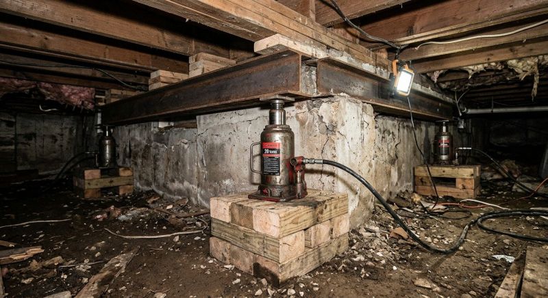 Foundation Jacking in Hopkins, MI