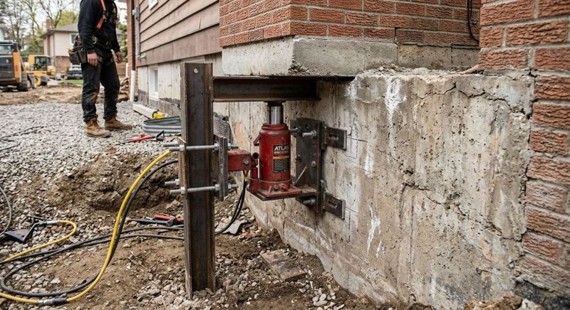 Foundation Jacking in Hudsonville, MI