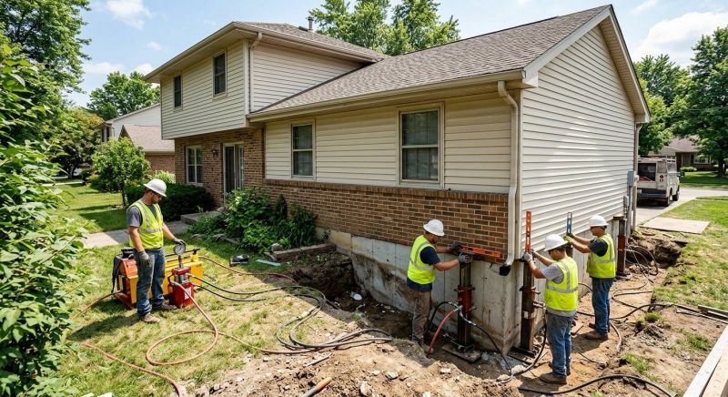 Foundation Jacking in Wyoming, MI