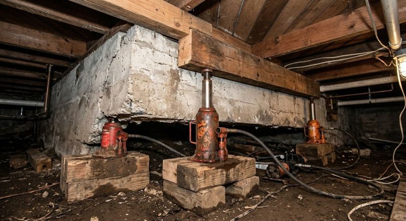 Foundation Jacking in Wyoming, MI