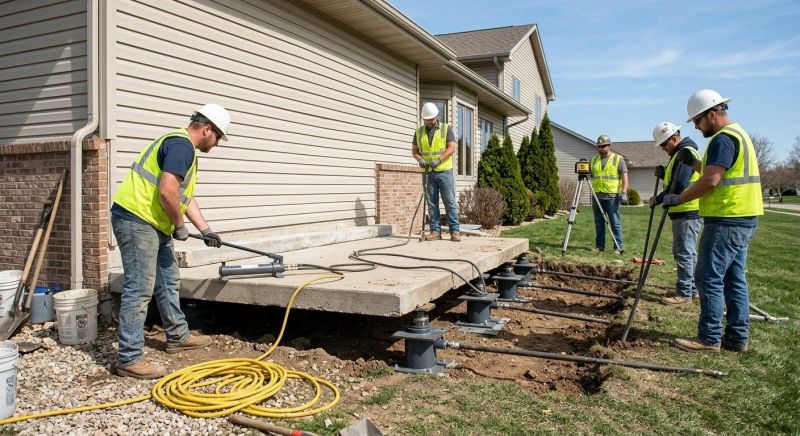 Foundation Lifting in Allegan County, MI