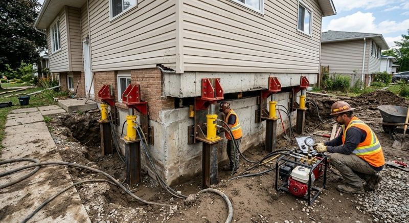 Foundation Lifting in Coopersville, MI