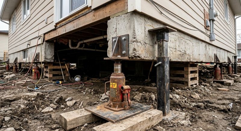 Foundation Lifting in Dorr, MI
