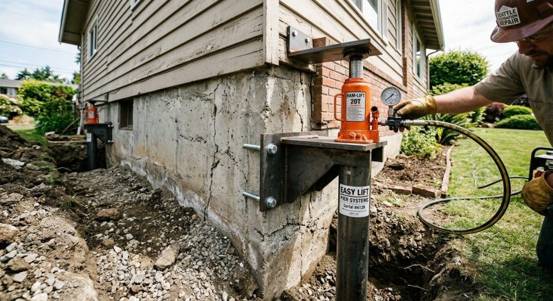 Foundation Lifting in Fennville, MI