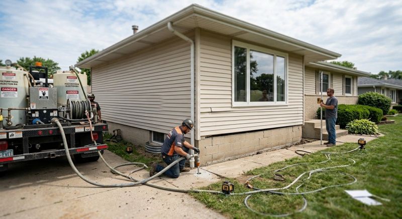 Foundation Lifting in Ottawa County, MI