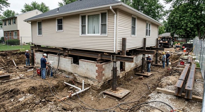 Foundation Lifting in Saugatuck, MI