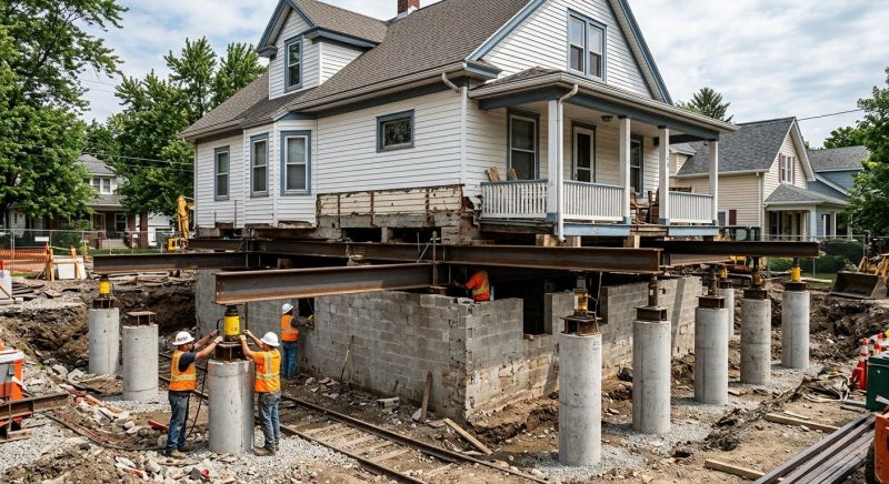 Foundation Raising in Allegan, MI