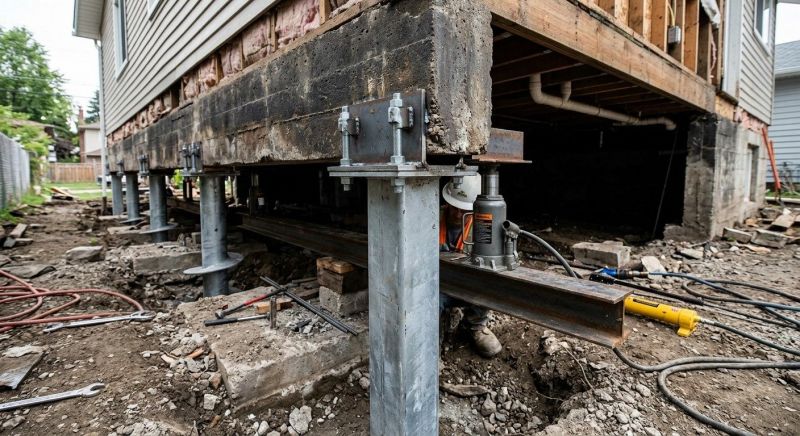 Foundation Raising in Fennville, MI