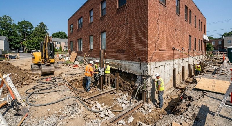 Foundation Renovation in Holland, MI