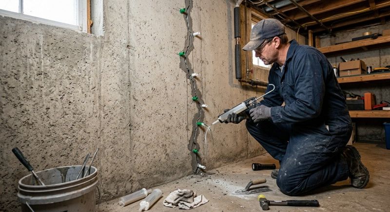 Foundation Repair in Coopersville, MI