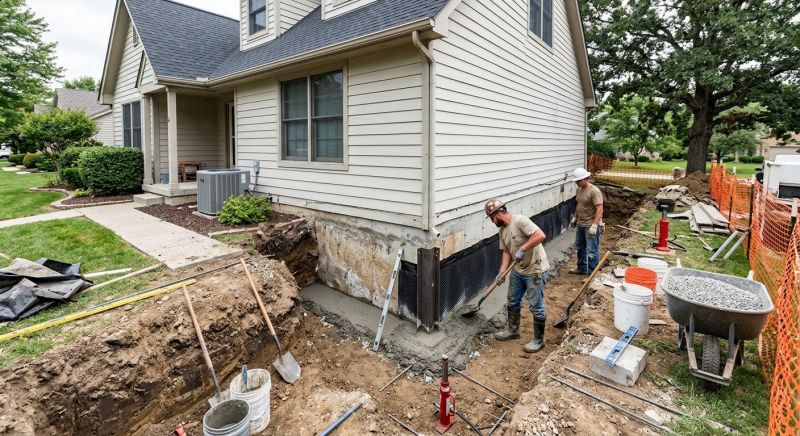 Foundation Repair in Hudsonville, MI