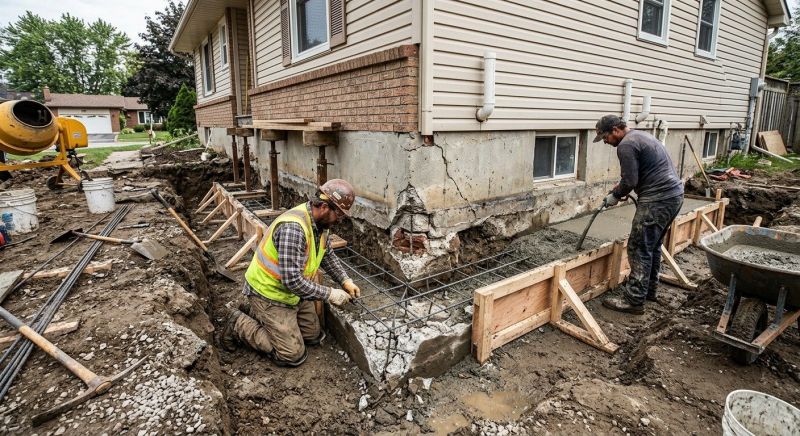 Foundation Repair in Saugatuck, MI