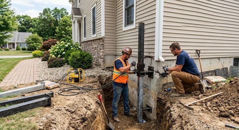 Foundation Stabilizing in Allendale, MI
