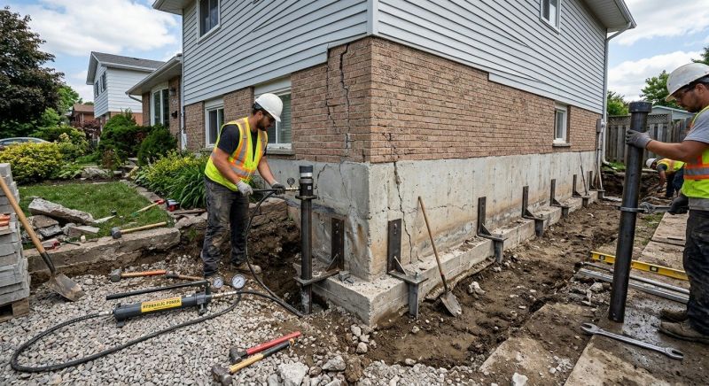 Foundation Stabilizing in Fennville, MI