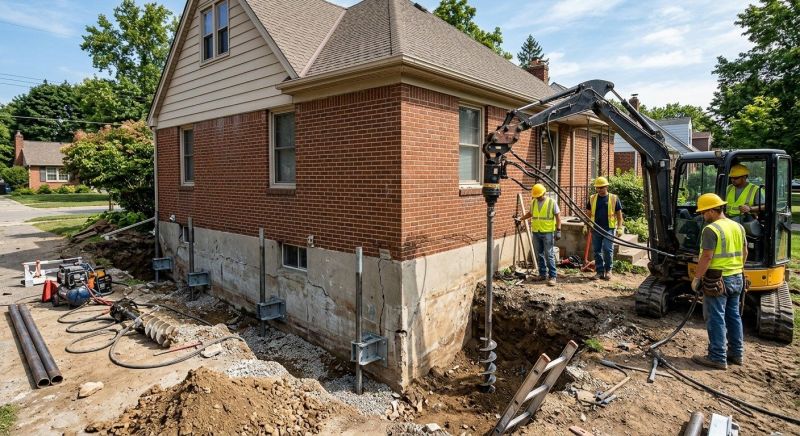 Foundation Stabilizing in Fennville, MI