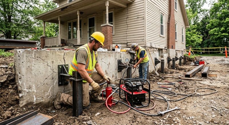 Foundation Stabilizing in Grand Haven, MI