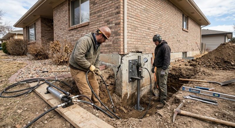 Foundation Stabilizing in Grand Rapids, MI