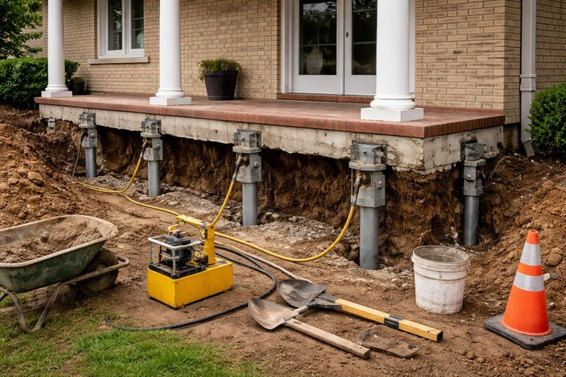 Foundation Stabilizing in Hudsonville, MI