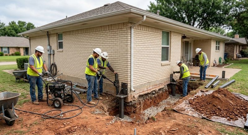 Foundation Stabilizing in Holland, MI