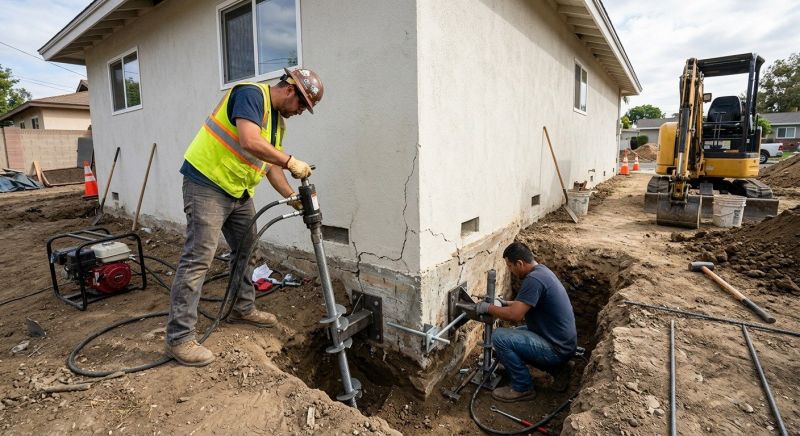 Foundation Stabilizing in Ottawa County, MI