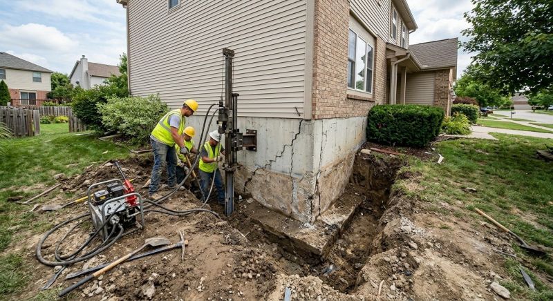 Foundation Stabilizing in Pullman, MI