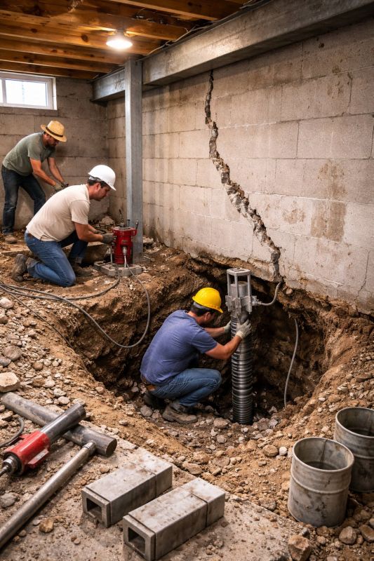 Foundation Structural Repair in Allegan County, MI