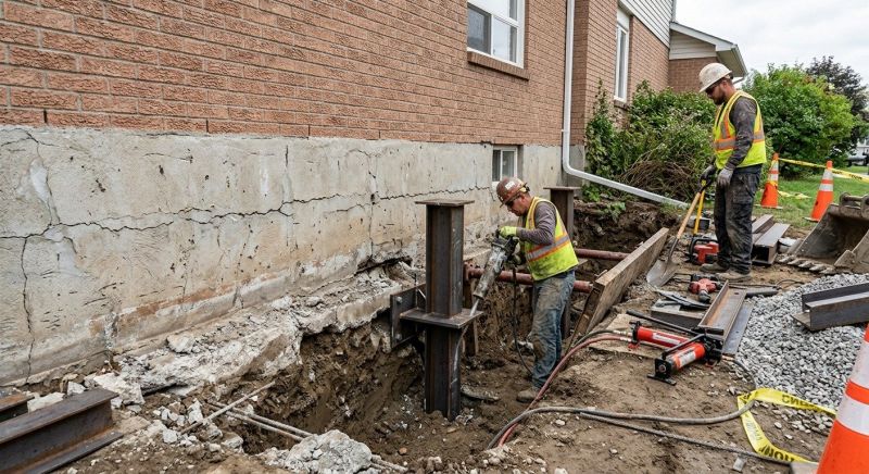 Foundation Structural Repair in Allendale, MI