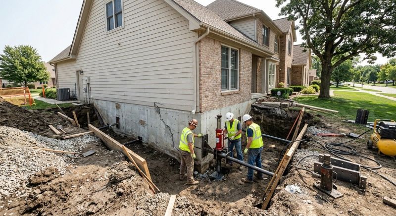 Foundation Structural Repair in Allendale, MI