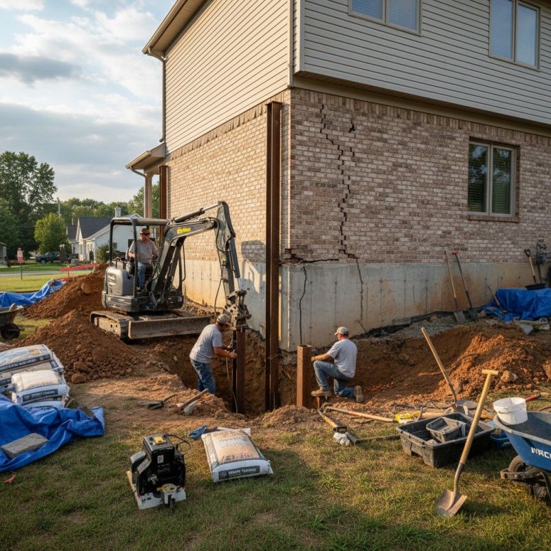 Foundation Structural Repair in Grand Haven, MI