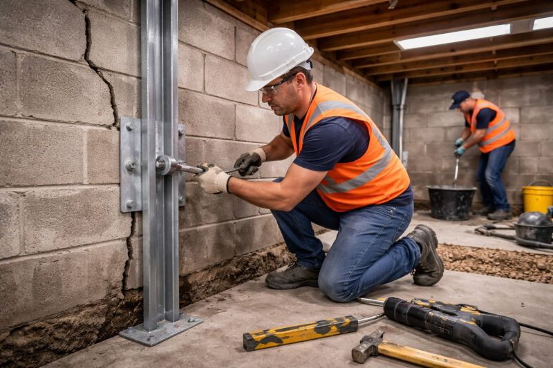 Foundation Structural Repair in Grandville, MI