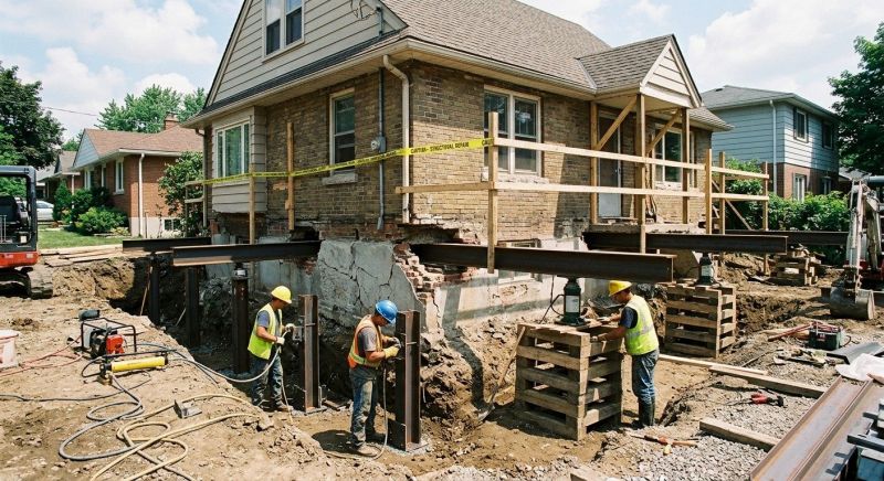Foundation Structural Repair in Hopkins, MI